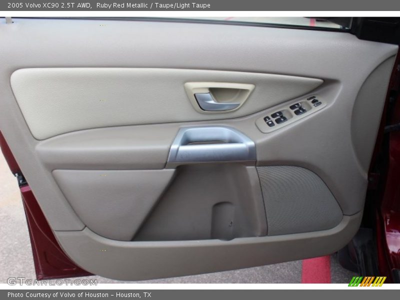 Ruby Red Metallic / Taupe/Light Taupe 2005 Volvo XC90 2.5T AWD