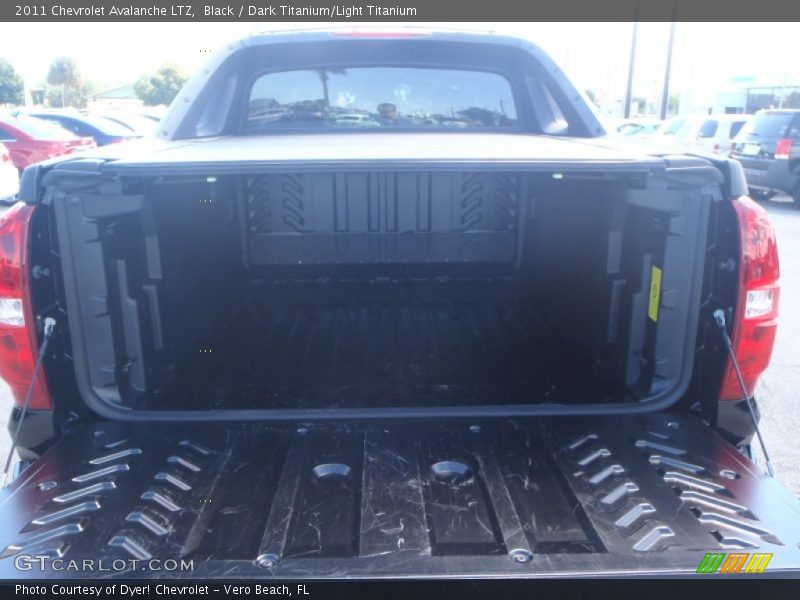 Black / Dark Titanium/Light Titanium 2011 Chevrolet Avalanche LTZ