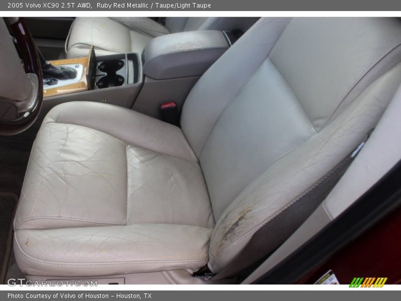 Ruby Red Metallic / Taupe/Light Taupe 2005 Volvo XC90 2.5T AWD