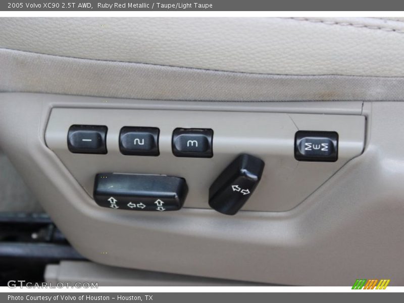 Ruby Red Metallic / Taupe/Light Taupe 2005 Volvo XC90 2.5T AWD