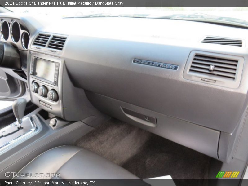 Billet Metallic / Dark Slate Gray 2011 Dodge Challenger R/T Plus