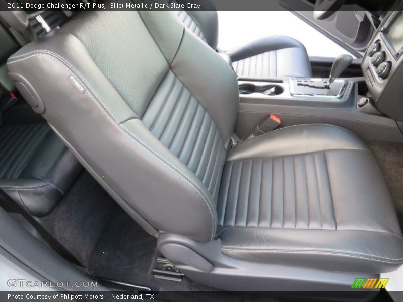 Billet Metallic / Dark Slate Gray 2011 Dodge Challenger R/T Plus
