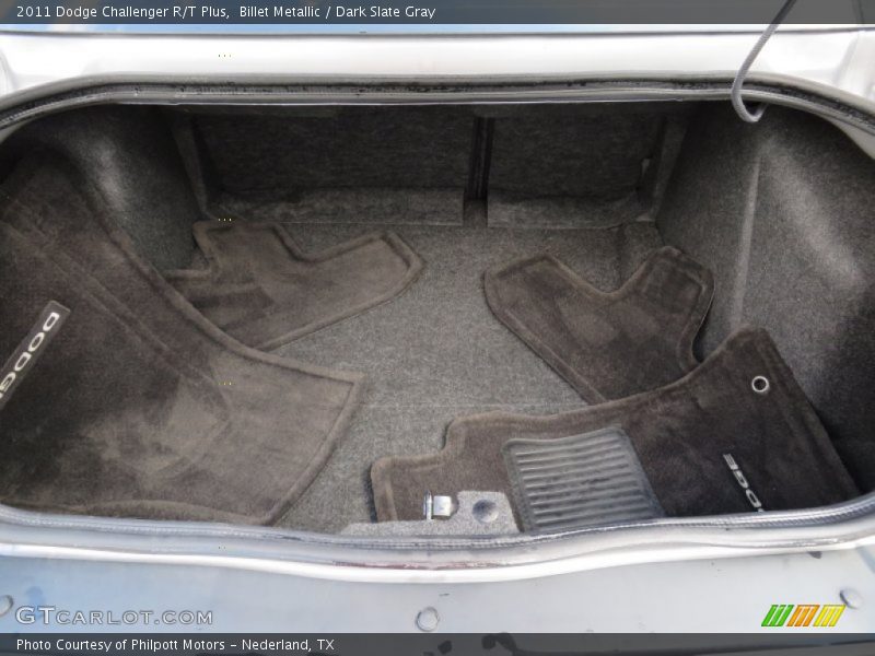 Billet Metallic / Dark Slate Gray 2011 Dodge Challenger R/T Plus