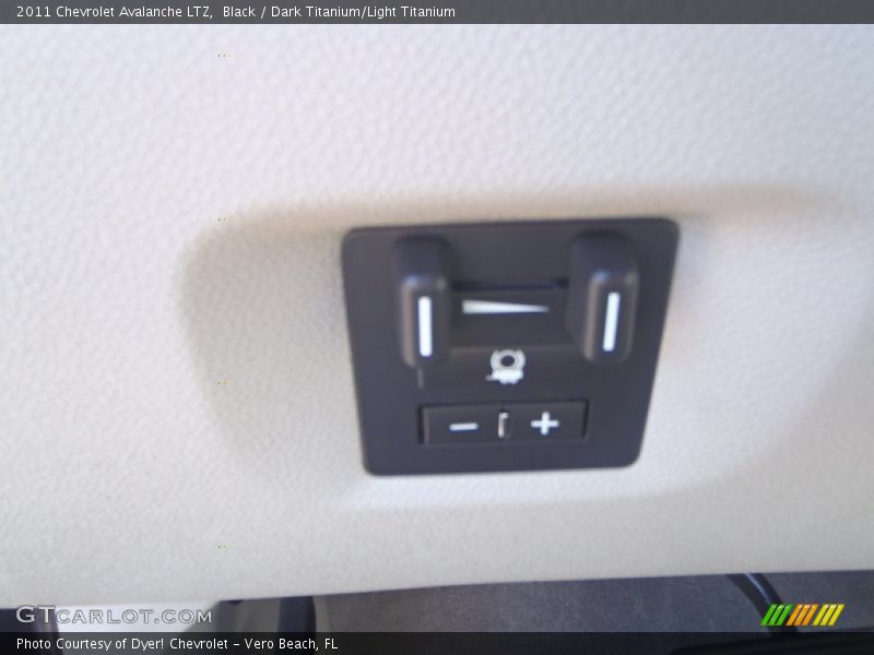 Black / Dark Titanium/Light Titanium 2011 Chevrolet Avalanche LTZ