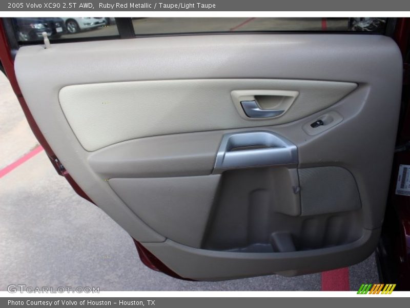 Ruby Red Metallic / Taupe/Light Taupe 2005 Volvo XC90 2.5T AWD