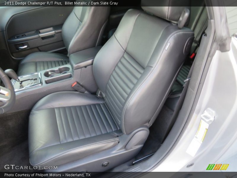 Billet Metallic / Dark Slate Gray 2011 Dodge Challenger R/T Plus