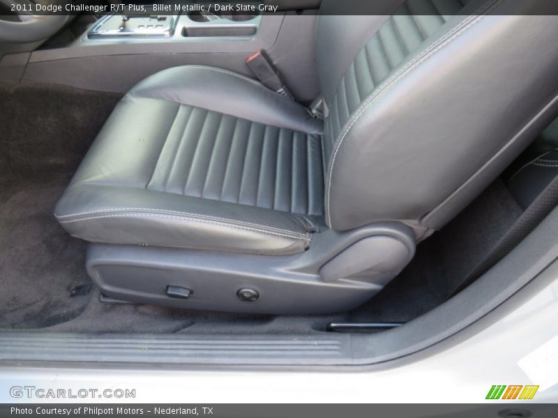 Billet Metallic / Dark Slate Gray 2011 Dodge Challenger R/T Plus