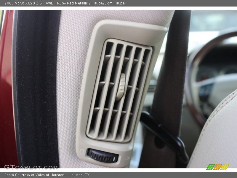 Ruby Red Metallic / Taupe/Light Taupe 2005 Volvo XC90 2.5T AWD