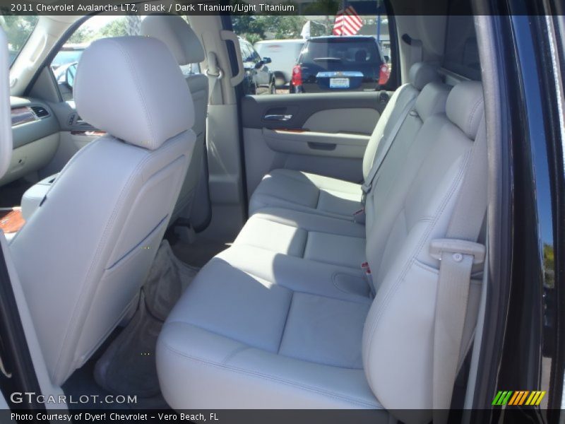 Black / Dark Titanium/Light Titanium 2011 Chevrolet Avalanche LTZ