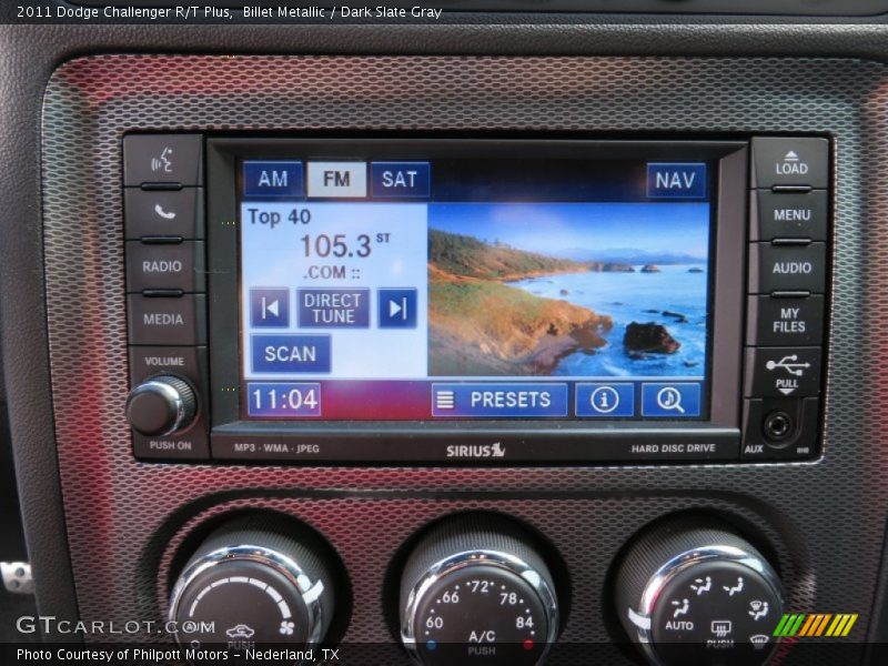 Billet Metallic / Dark Slate Gray 2011 Dodge Challenger R/T Plus