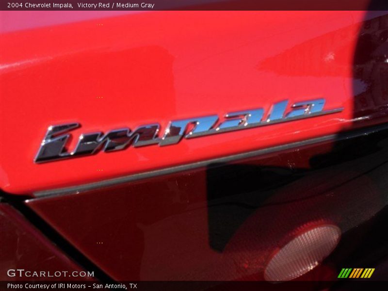 Victory Red / Medium Gray 2004 Chevrolet Impala