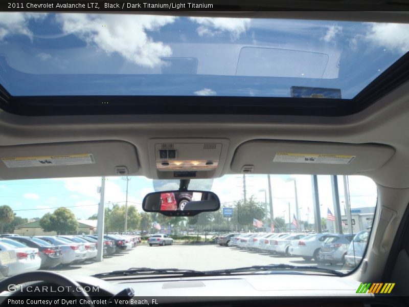 Black / Dark Titanium/Light Titanium 2011 Chevrolet Avalanche LTZ