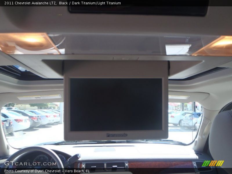 Black / Dark Titanium/Light Titanium 2011 Chevrolet Avalanche LTZ