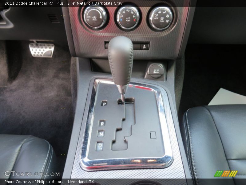 Billet Metallic / Dark Slate Gray 2011 Dodge Challenger R/T Plus
