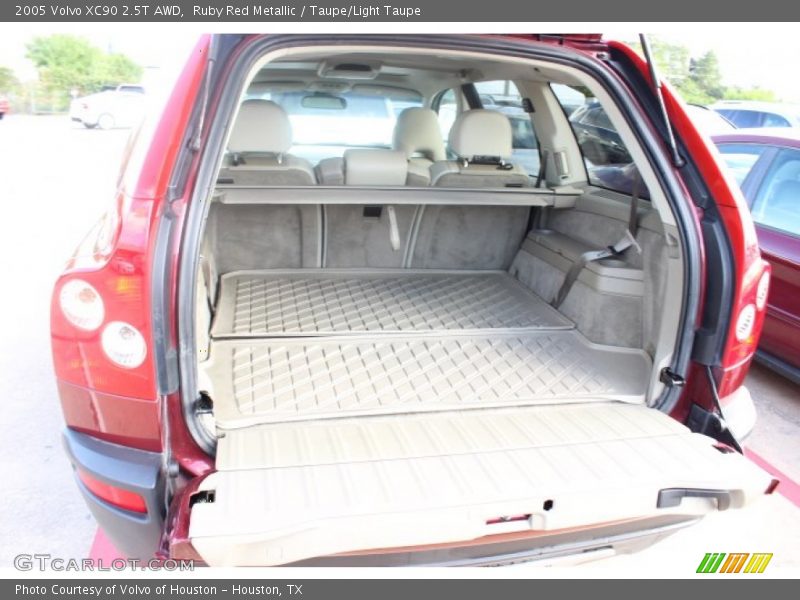 Ruby Red Metallic / Taupe/Light Taupe 2005 Volvo XC90 2.5T AWD