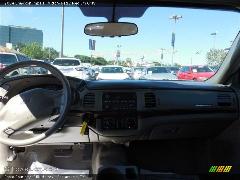 Victory Red / Medium Gray 2004 Chevrolet Impala