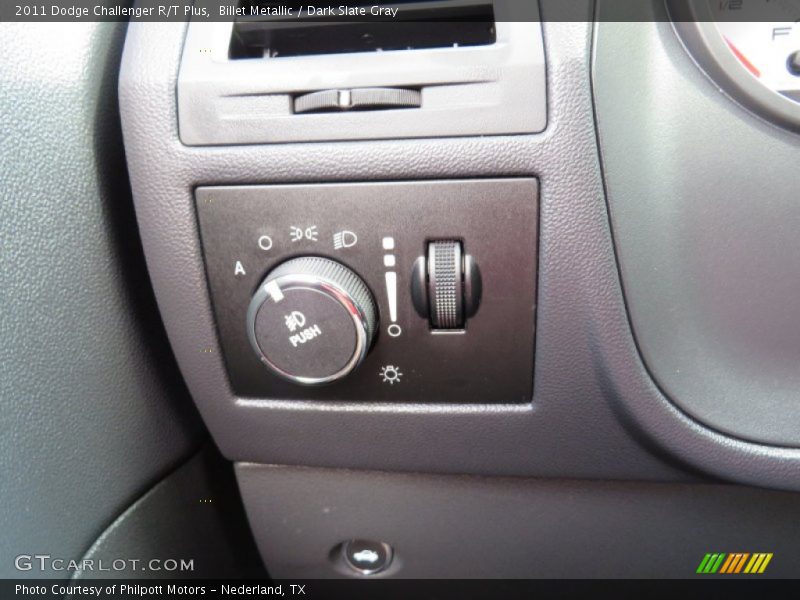 Billet Metallic / Dark Slate Gray 2011 Dodge Challenger R/T Plus