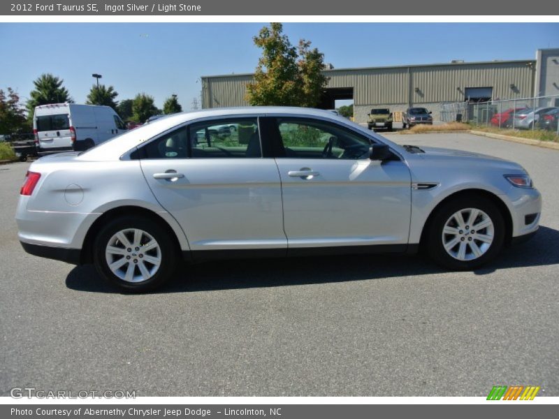 Ingot Silver / Light Stone 2012 Ford Taurus SE