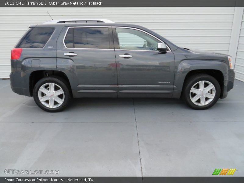 Cyber Gray Metallic / Jet Black 2011 GMC Terrain SLT