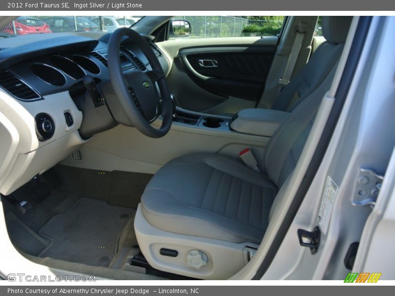 Ingot Silver / Light Stone 2012 Ford Taurus SE