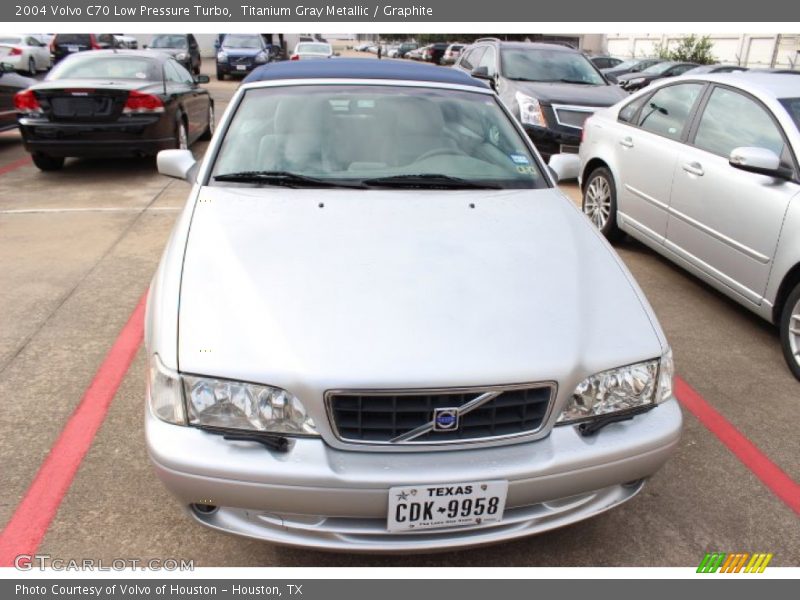 Titanium Gray Metallic / Graphite 2004 Volvo C70 Low Pressure Turbo