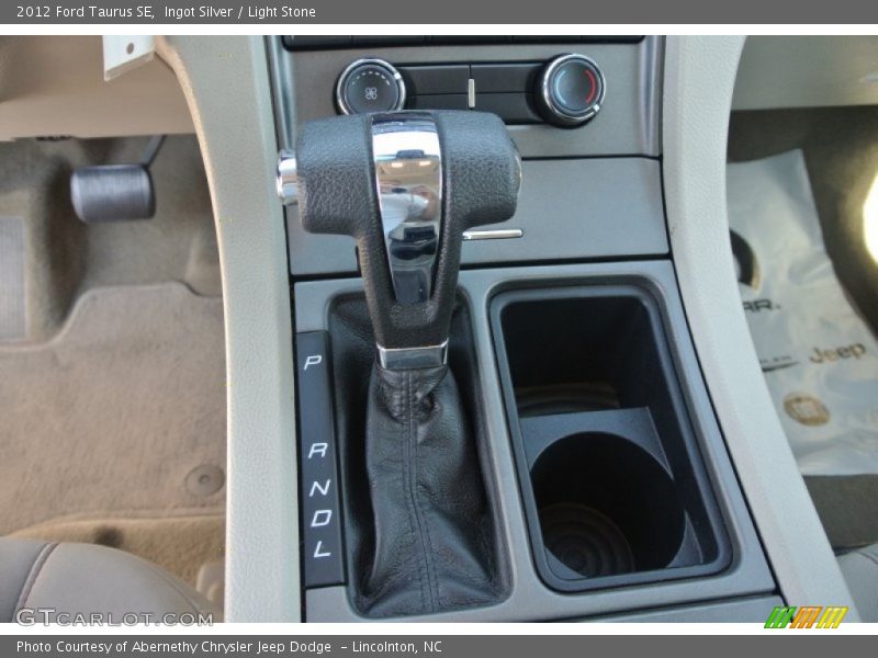 Ingot Silver / Light Stone 2012 Ford Taurus SE