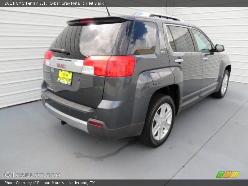 Cyber Gray Metallic / Jet Black 2011 GMC Terrain SLT