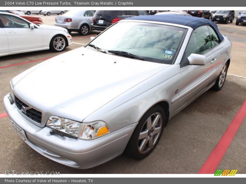Titanium Gray Metallic / Graphite 2004 Volvo C70 Low Pressure Turbo