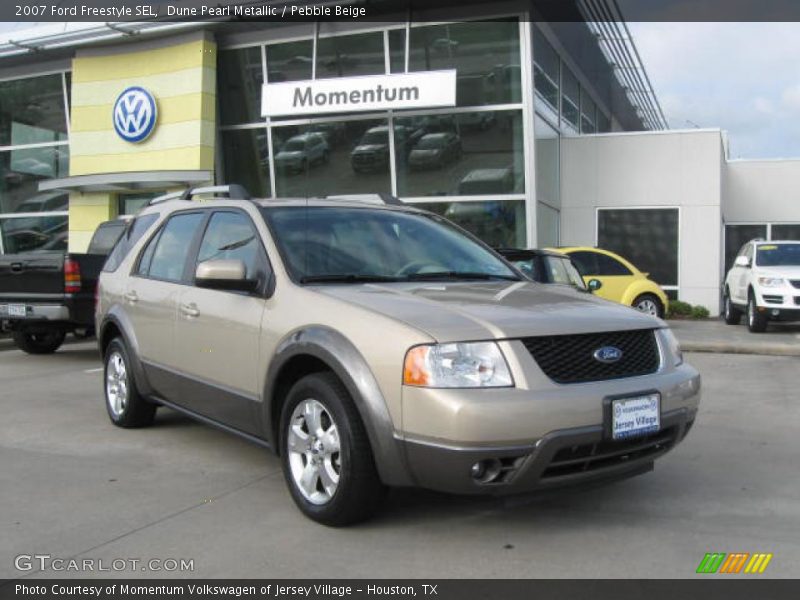 Dune Pearl Metallic / Pebble Beige 2007 Ford Freestyle SEL
