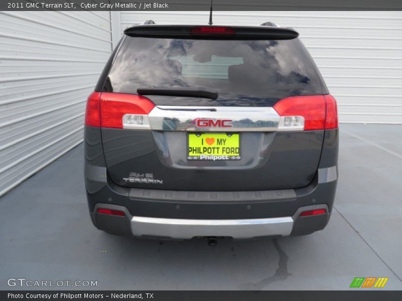 Cyber Gray Metallic / Jet Black 2011 GMC Terrain SLT