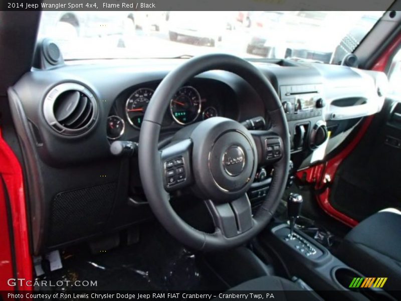 Flame Red / Black 2014 Jeep Wrangler Sport 4x4