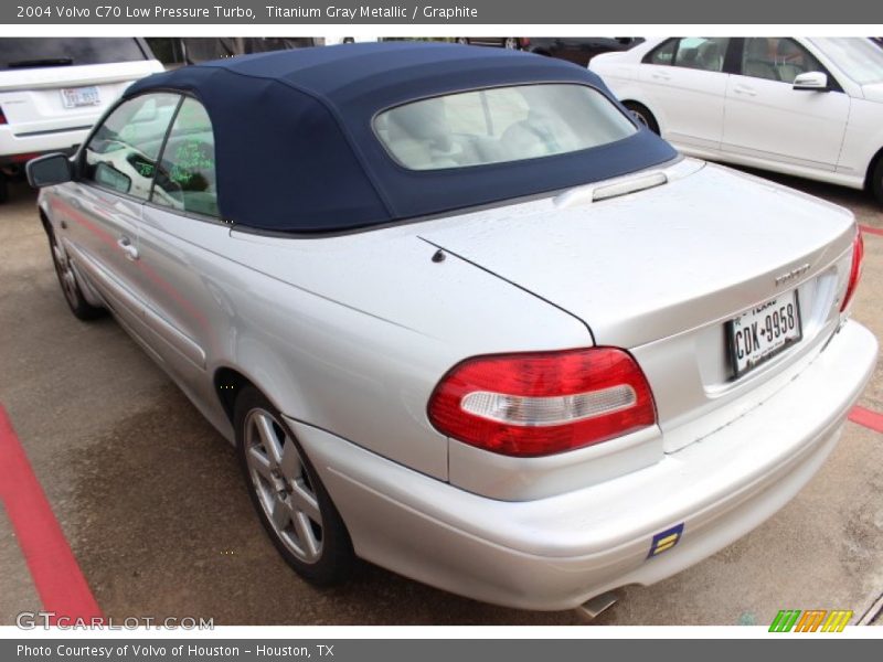 Titanium Gray Metallic / Graphite 2004 Volvo C70 Low Pressure Turbo
