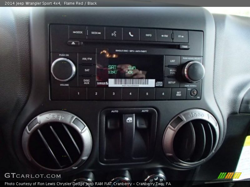 Flame Red / Black 2014 Jeep Wrangler Sport 4x4