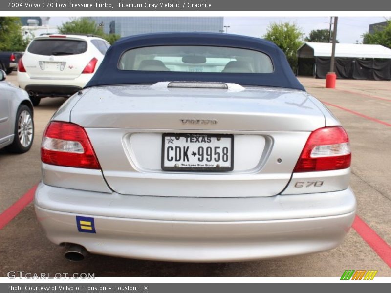 Titanium Gray Metallic / Graphite 2004 Volvo C70 Low Pressure Turbo