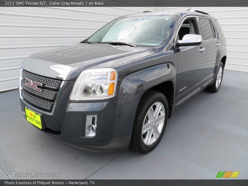 Cyber Gray Metallic / Jet Black 2011 GMC Terrain SLT