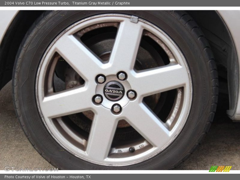 Titanium Gray Metallic / Graphite 2004 Volvo C70 Low Pressure Turbo