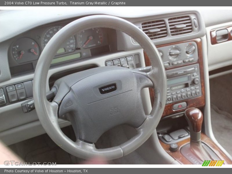 Titanium Gray Metallic / Graphite 2004 Volvo C70 Low Pressure Turbo