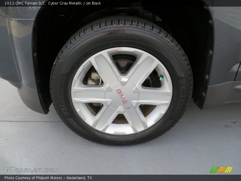 Cyber Gray Metallic / Jet Black 2011 GMC Terrain SLT