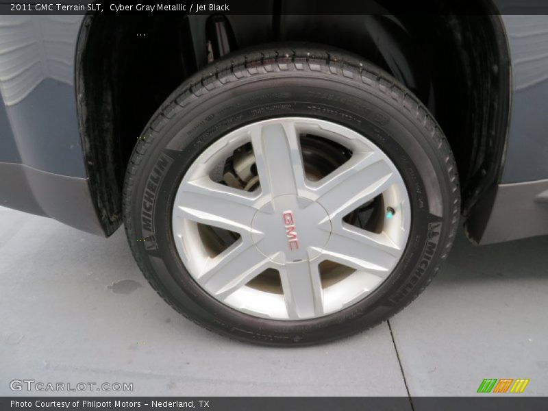 Cyber Gray Metallic / Jet Black 2011 GMC Terrain SLT