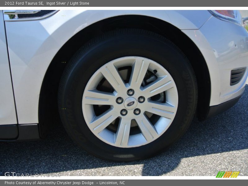 Ingot Silver / Light Stone 2012 Ford Taurus SE