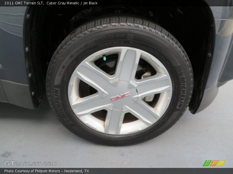 Cyber Gray Metallic / Jet Black 2011 GMC Terrain SLT