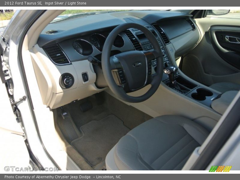 Ingot Silver / Light Stone 2012 Ford Taurus SE