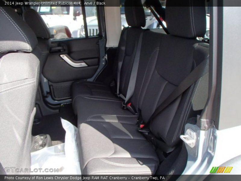 Anvil / Black 2014 Jeep Wrangler Unlimited Rubicon 4x4