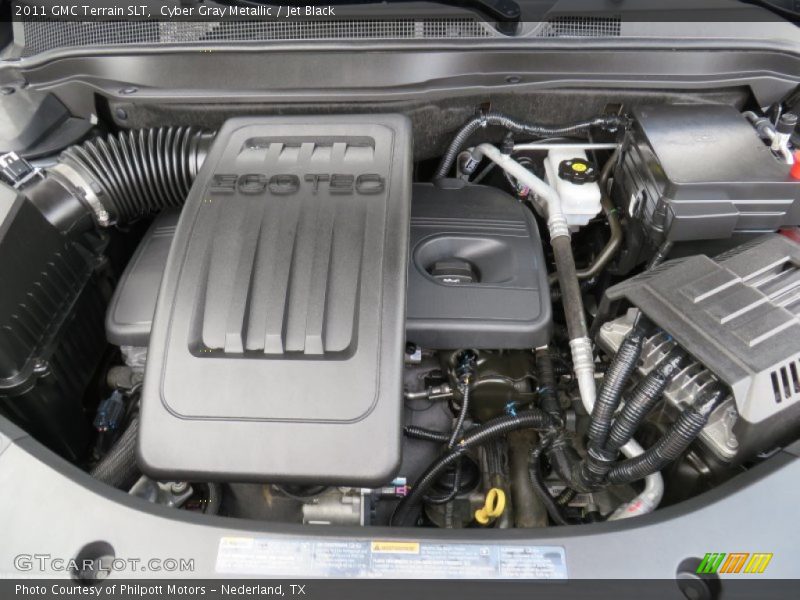 Cyber Gray Metallic / Jet Black 2011 GMC Terrain SLT