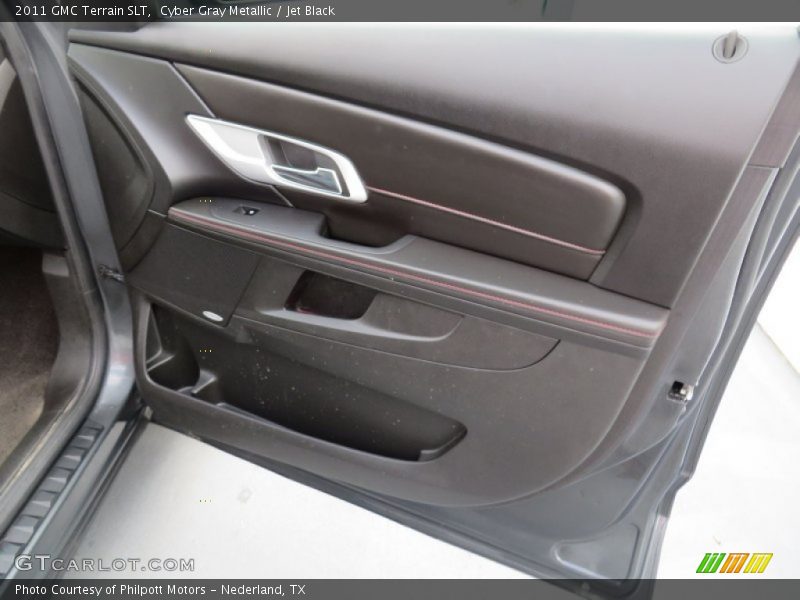 Cyber Gray Metallic / Jet Black 2011 GMC Terrain SLT