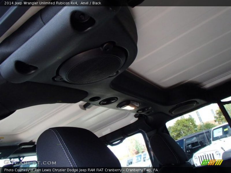 Anvil / Black 2014 Jeep Wrangler Unlimited Rubicon 4x4