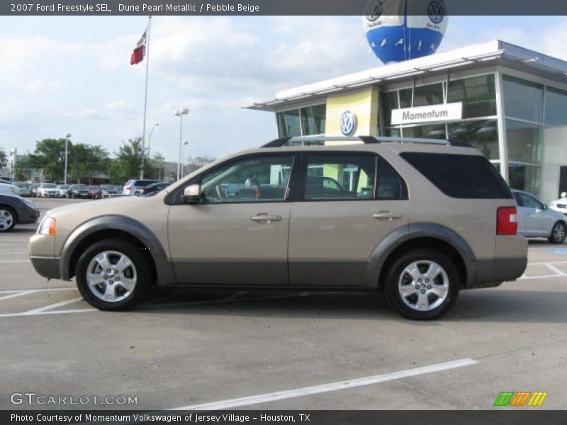 Dune Pearl Metallic / Pebble Beige 2007 Ford Freestyle SEL