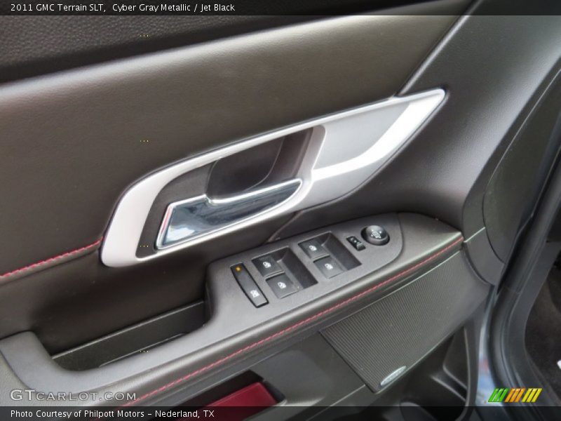 Cyber Gray Metallic / Jet Black 2011 GMC Terrain SLT
