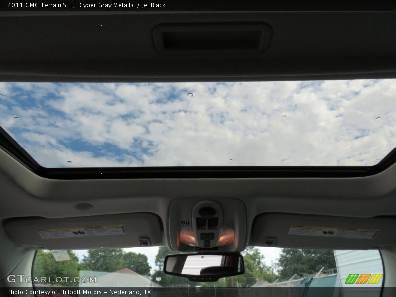 Cyber Gray Metallic / Jet Black 2011 GMC Terrain SLT