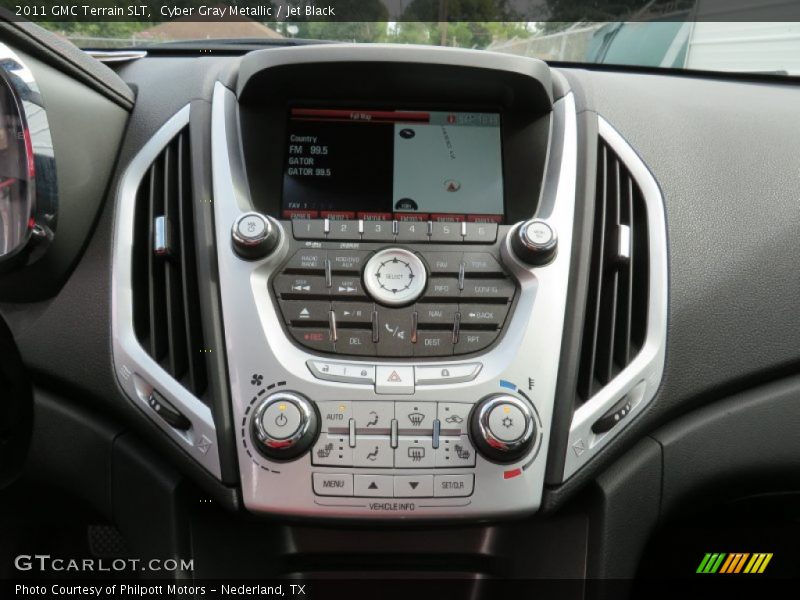 Cyber Gray Metallic / Jet Black 2011 GMC Terrain SLT